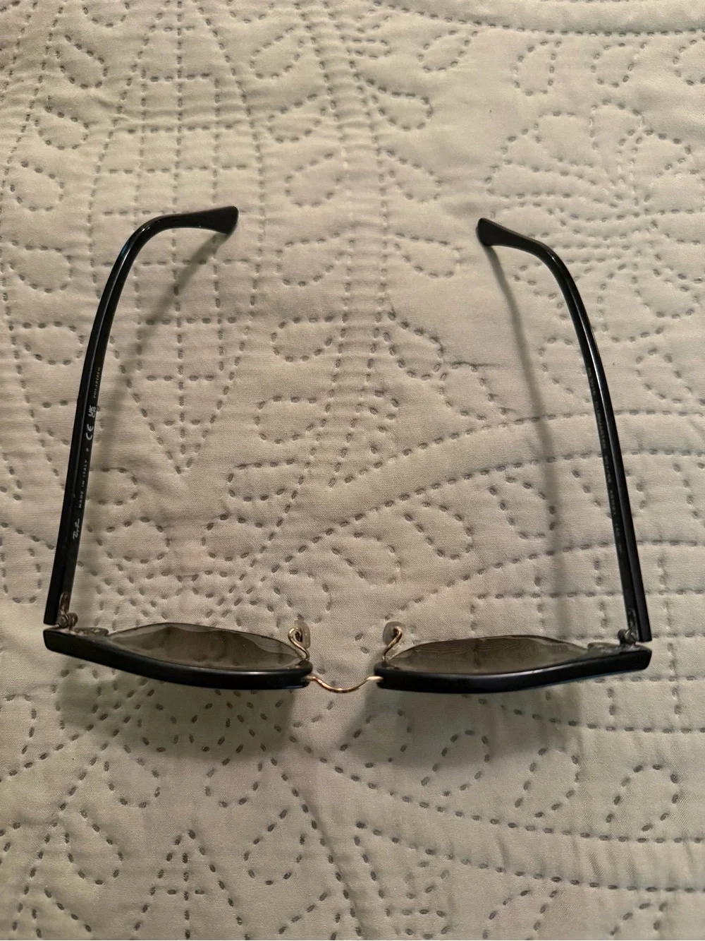 Ray-Ban Clubmaster Sunglasses in Black and Gold